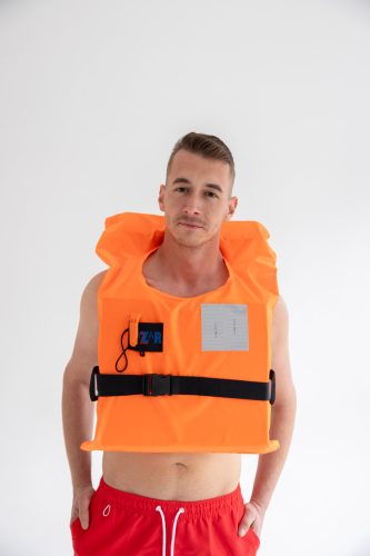 Mentőmellény 70kg+ ECO nyakba akasztható
